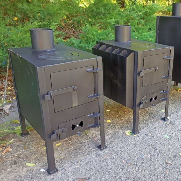 Маленька пічка буржуйка бліндажна мала печь походная печка блиндажная