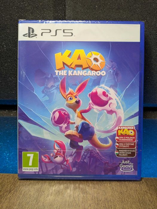 Kangurek Kao PS5 - zręcznościówka, platformówka dla dzieci PL DUBBING