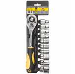 Zestaw kluczy nasadowych 1/2” TOPEX