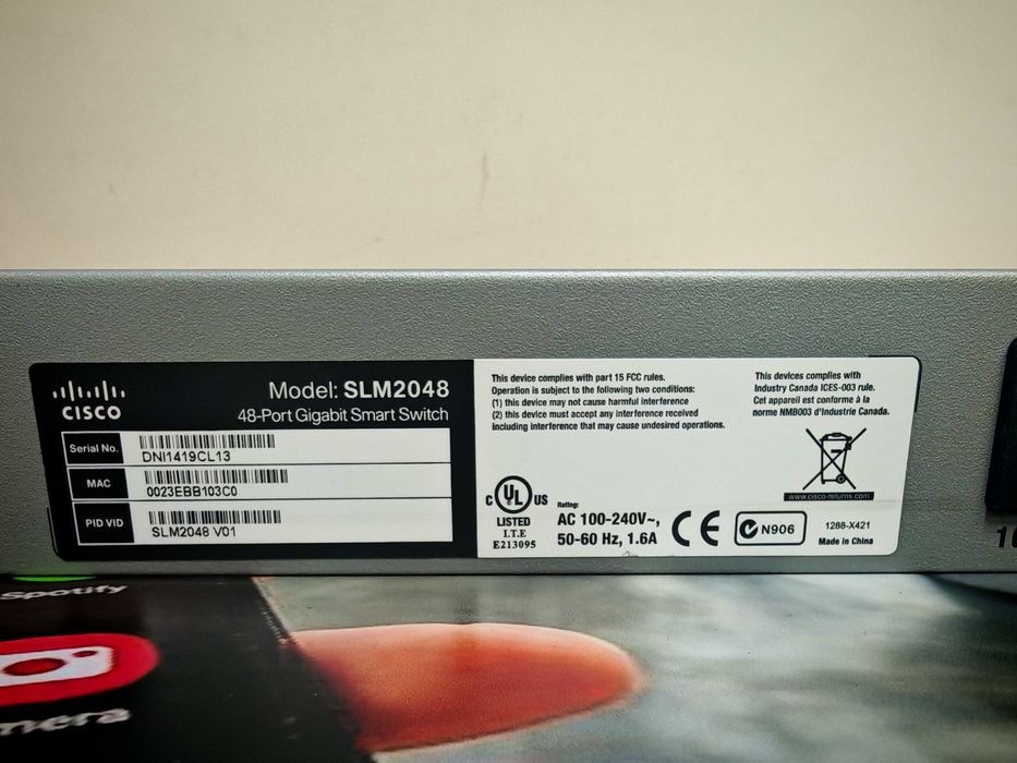 Switch Cisco SLM2048