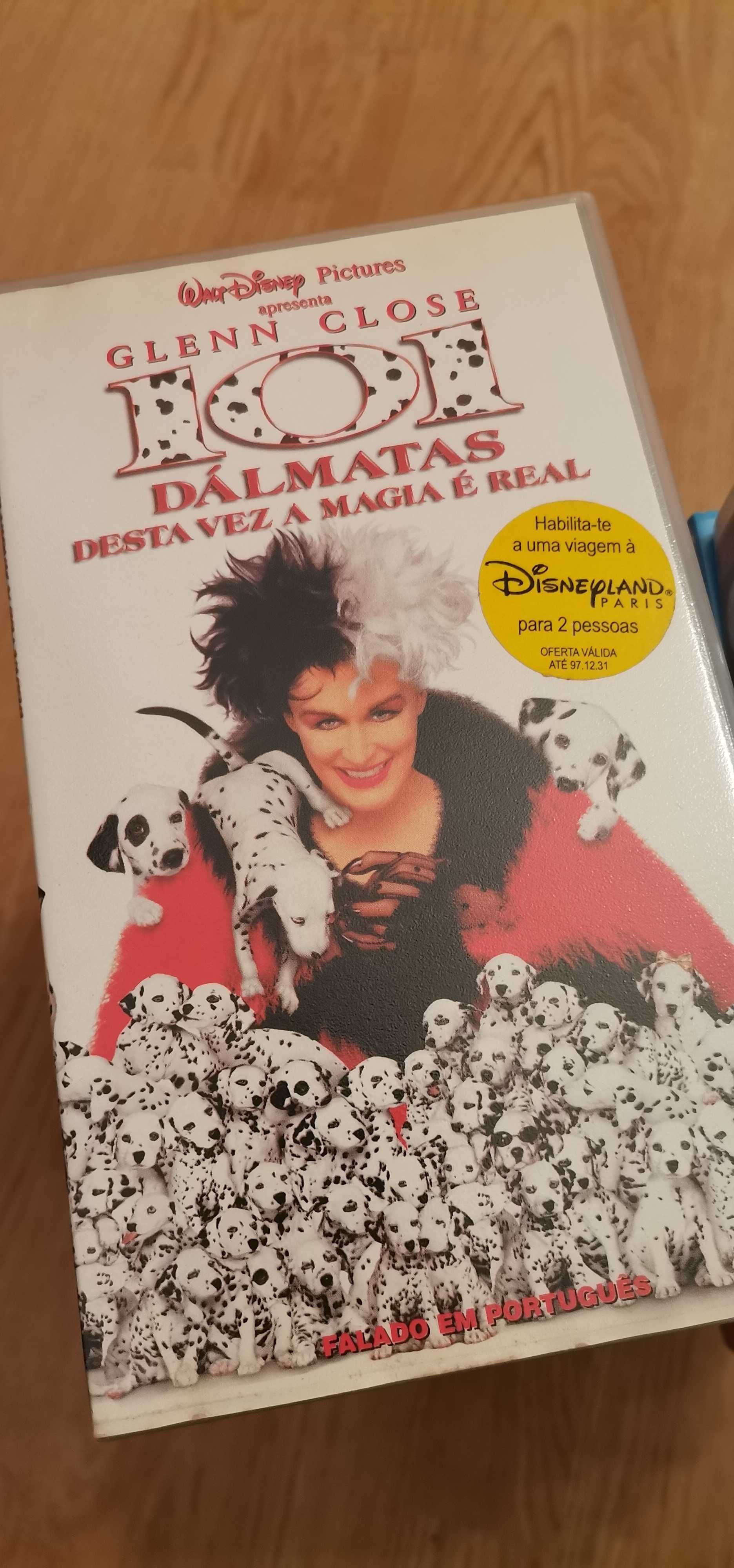 Conjunto de cassetes VHS como novas da Disney - vendo em separado