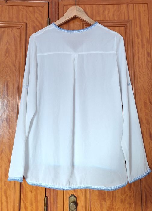 Blusa branca Scusi S