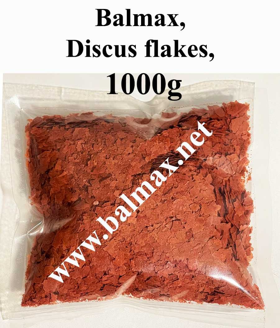 Balmax, Discus flakes / Pokarm w płatkach dla paletek / 1000g