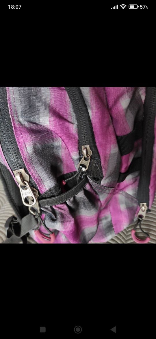 Plecak w kratę dla dziewczynki Cool Pack