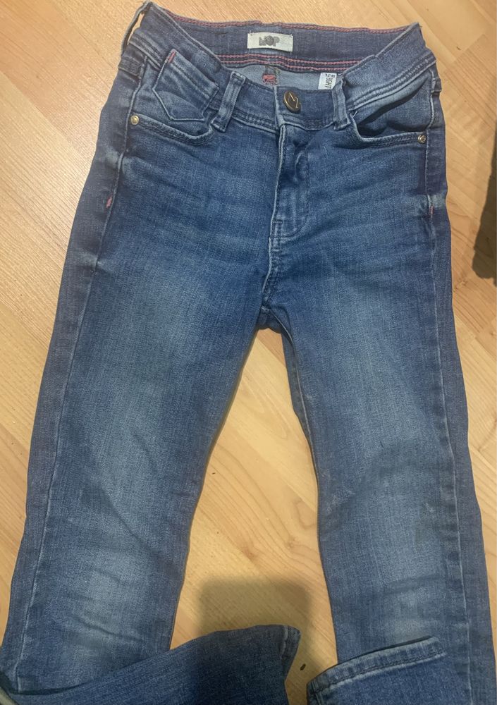 Spodnie jeansowe roz 128/134