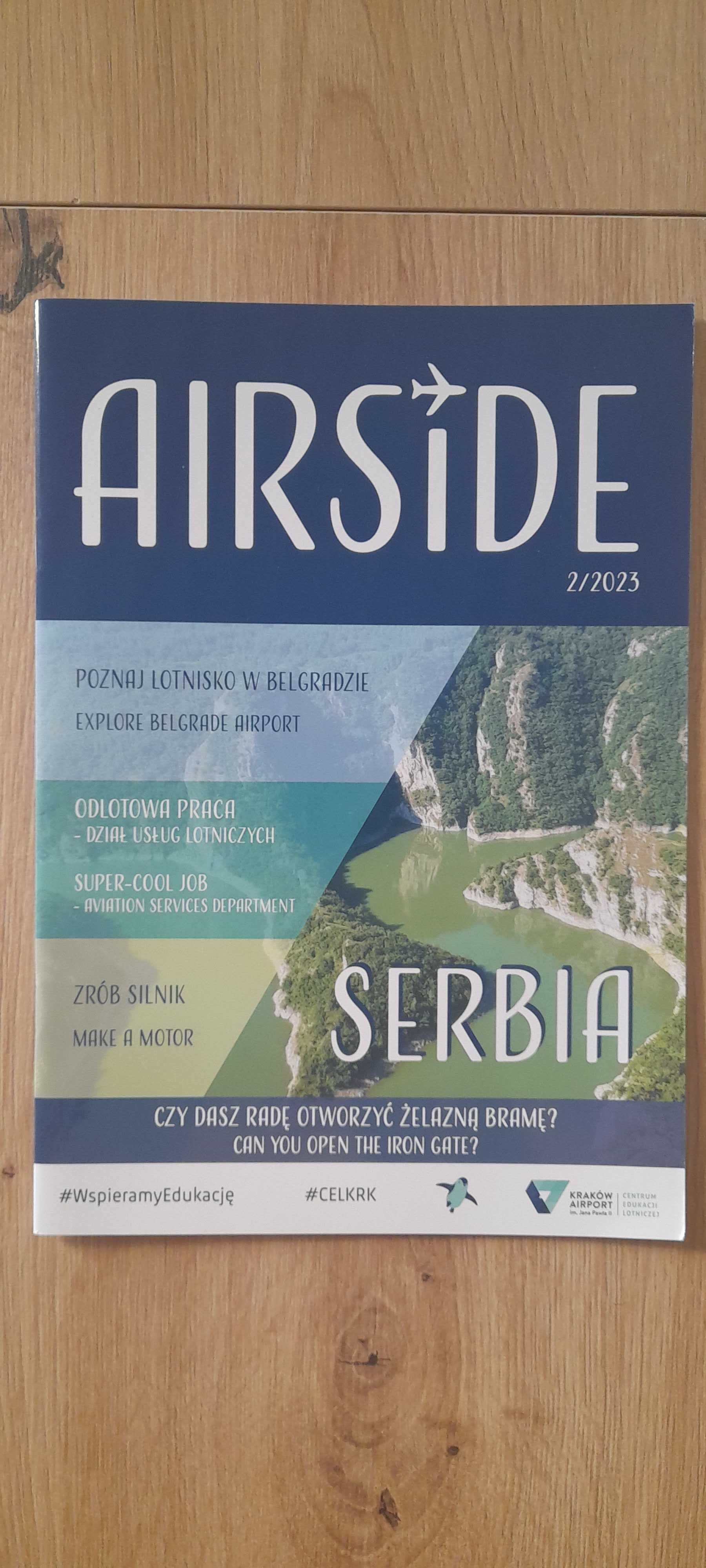 "Airside" nr 2/2023 - magazyn Centrum Edukacji Lotniczej Airport Krk