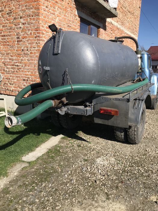 Газ 53 ассенізатор, бочка, вакуумна машина