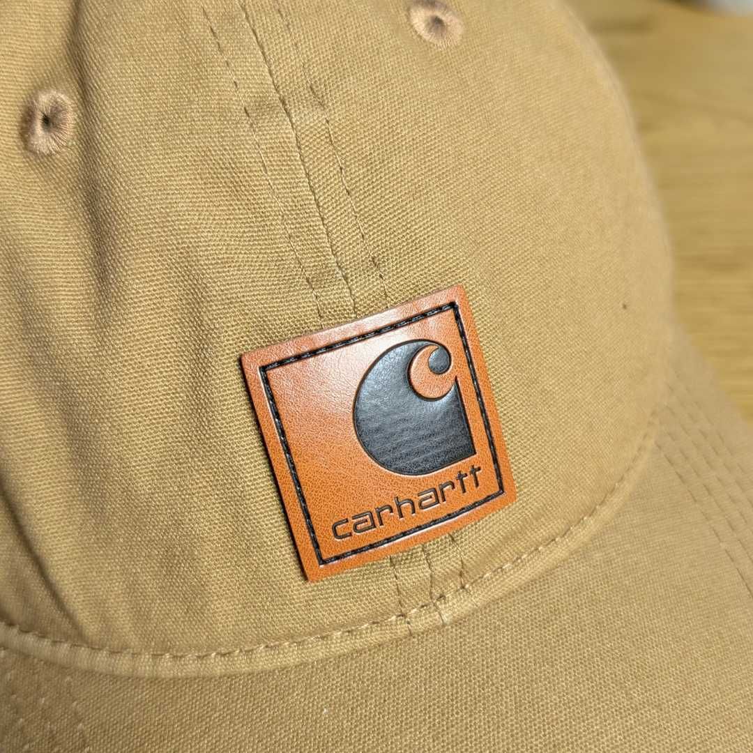 Коричнева кепка Carhartt, кепка кархарт, бейсболка кархарт, бавовна