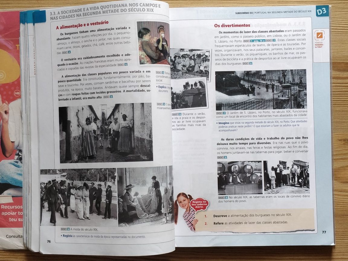 Livro de História e Geografia de Portugal 6ano