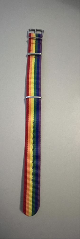 Bracelete para relogio arco iris