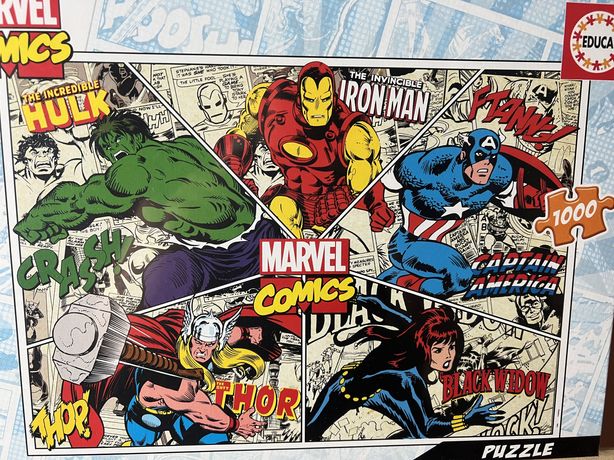 Zestaw Puzzle Marvel Educa. 2 x 1000 el. Avengers