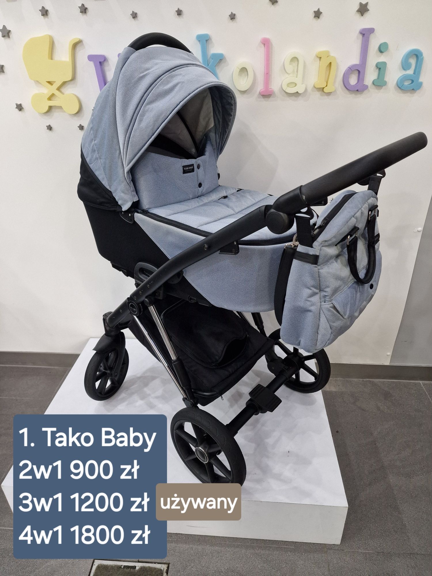 Wózek dziecięcy Tako Baby 2w1 3w1 4w1  sklep wózkolandia bydgoszcz