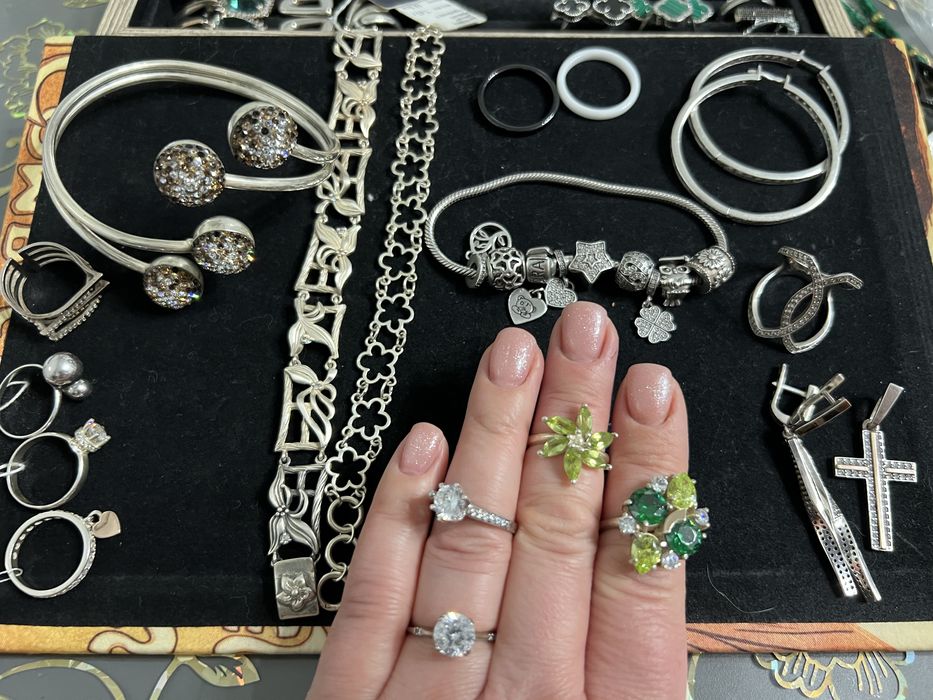 Продам своє срібло 925проба великий вибір