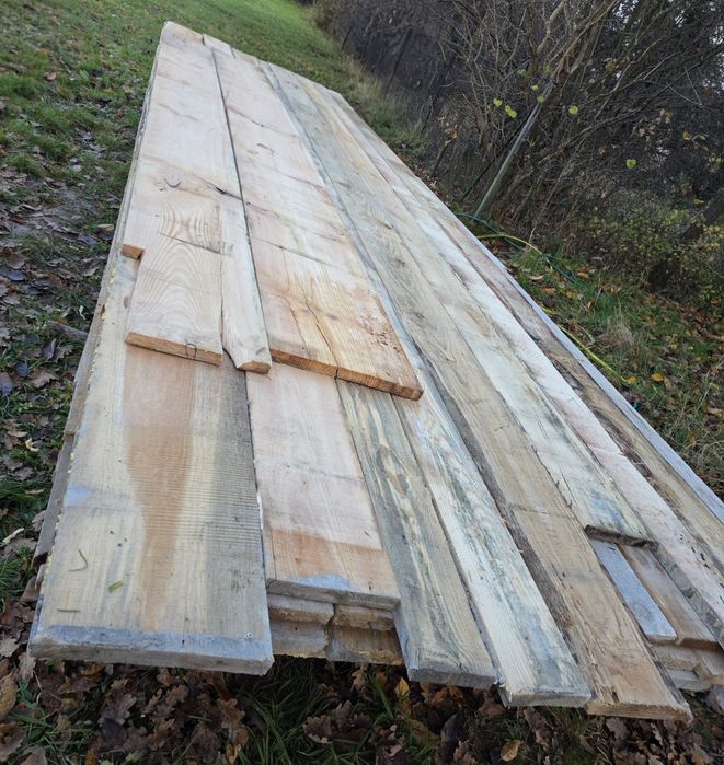 Deski szalunkowe – ok. 10 m³, grubość 32 mm