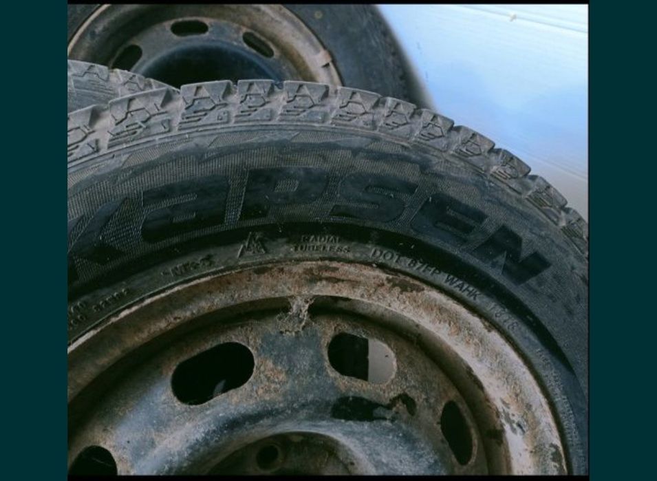 диски с резиной r14 4/108 в нормальном состоянии, резина Китай