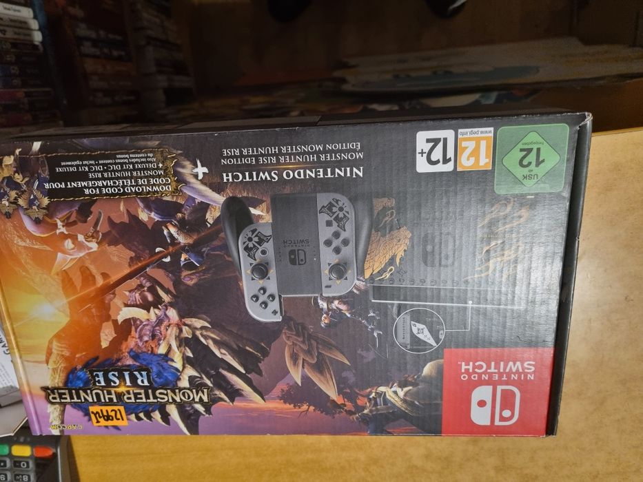 Konsola Nintendo Switch monster hunter rise ed. Gwarancja Używany Krak