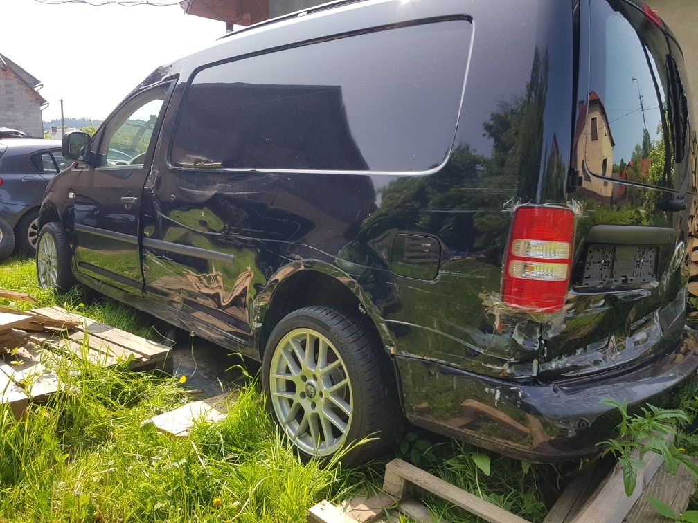 Volkswagen Caddy Maxi 1.6 Tdi Multifunkcja Klima Półskóra hak