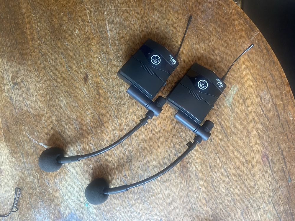 Mikrofony AKG C516ML, adapter MPAVL, WMS40 dual - pelen zestaw
