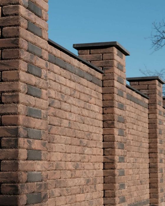 Облицювальна (фасадна) цегла для будинків, парканів, мангалів,альтанок