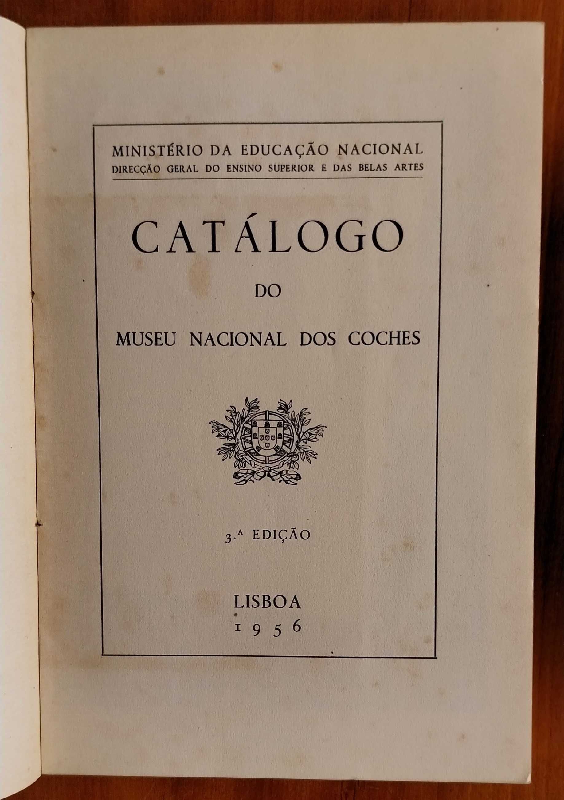 livro: “Catálogo do Museu Nacional dos Coches”