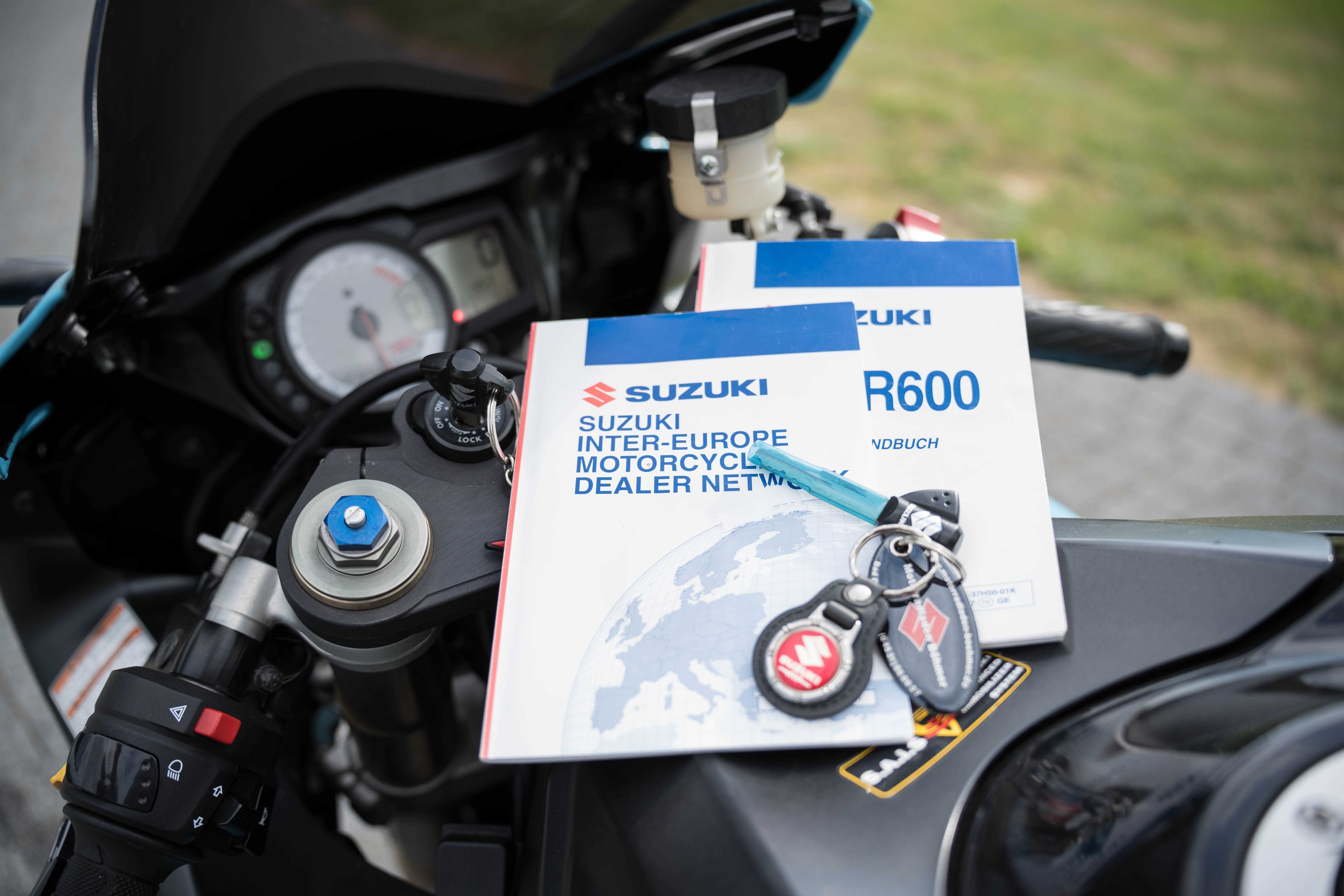 Suzuki GSX-R 600 K9 16000km (750, k8, l0)