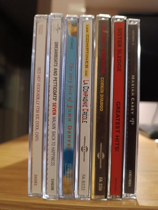 Zestaw płyt CD 7 szt