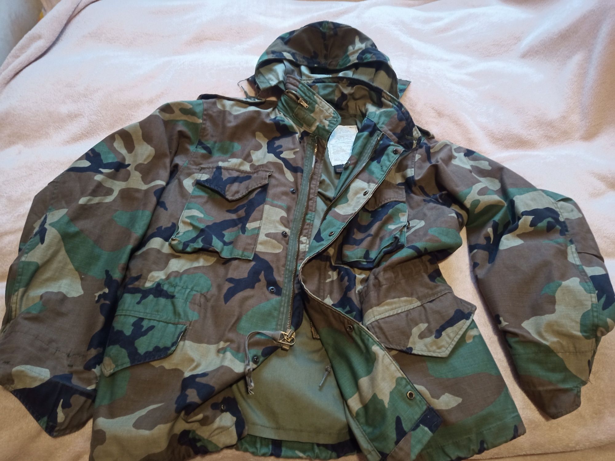 kurtka US Army M-65 WOODLAND size L Alpha industries