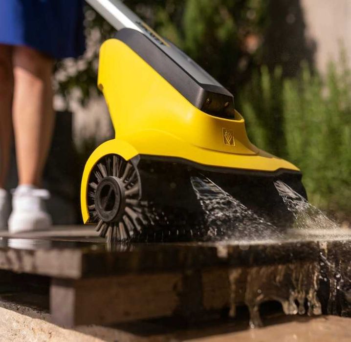 Myjka do tarasów KARCHER Patio Cleaner PLC 3-18. Akumulator. Ładowarka