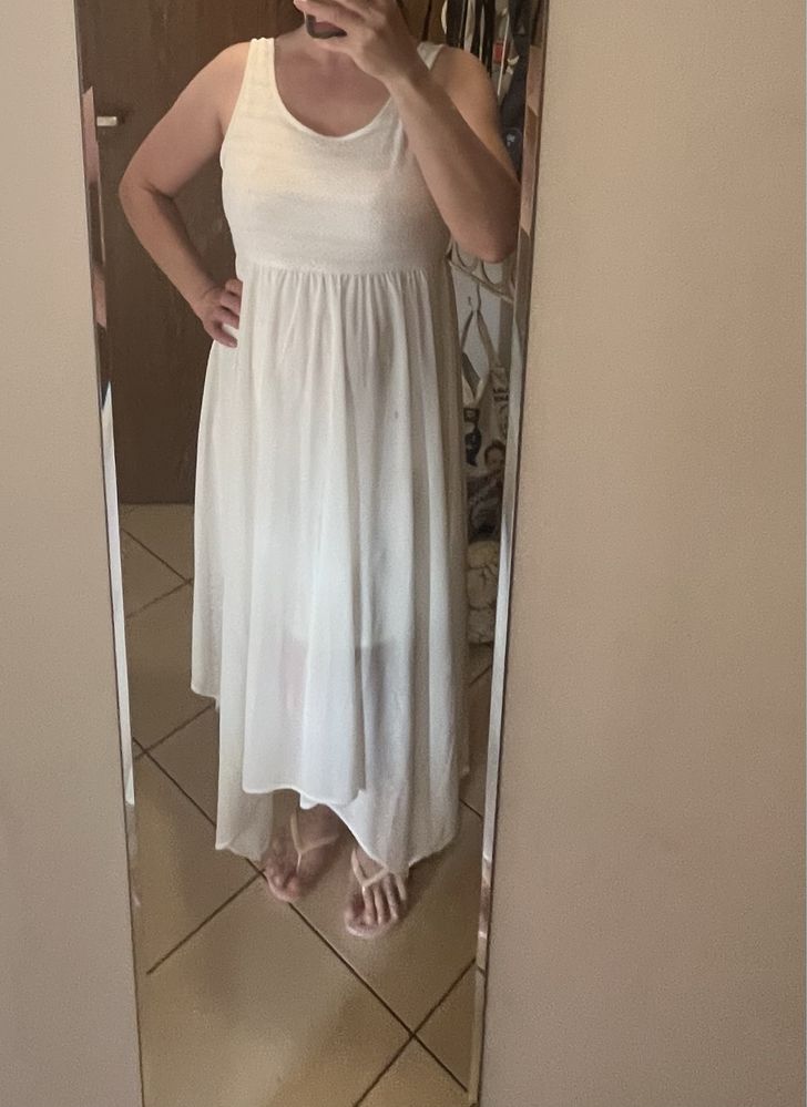 Sukienka biała na lato