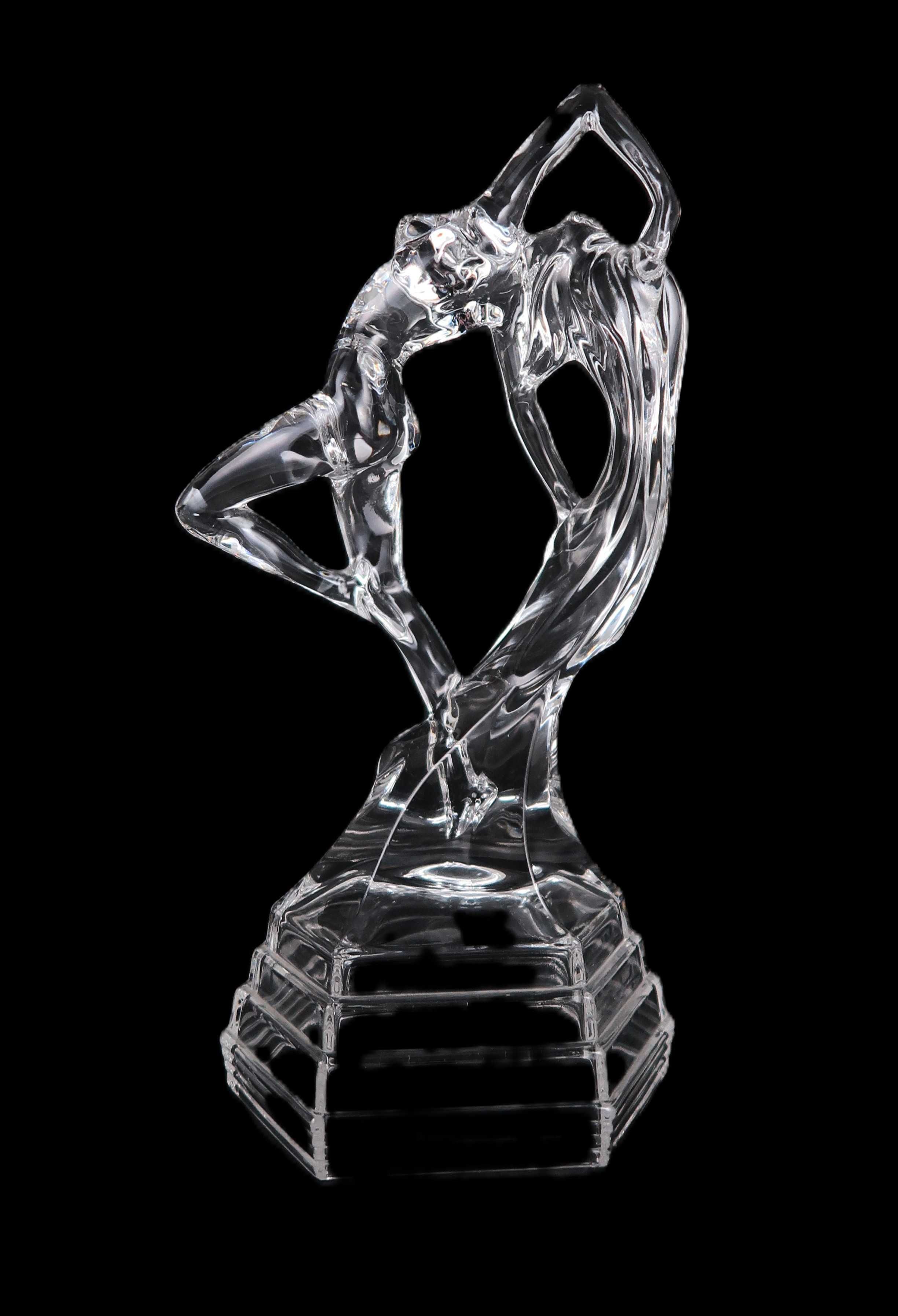 Grupo Escultórico Art Deco em Cristal (ref. 4)