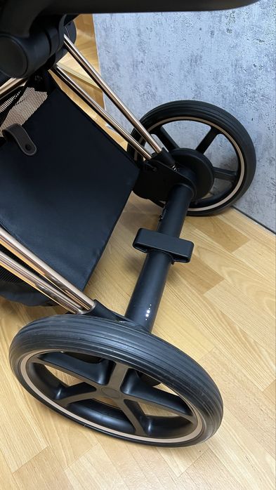 Elektryczny, po serwisie! Cybex e-priam 4.0 rose-gold spacerówka