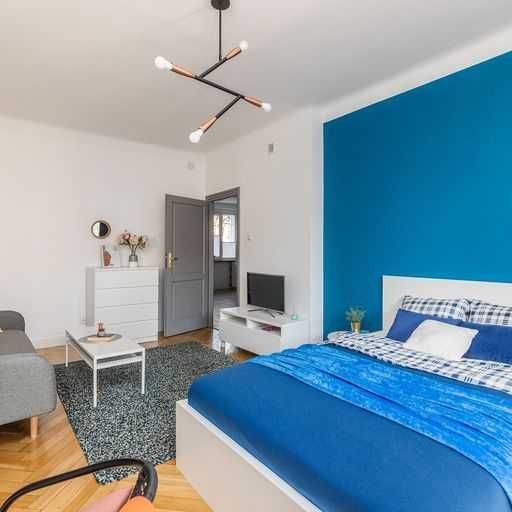 2 pokoje, apartament z loggią w Śródmieściu, ul. Lewartowskiego