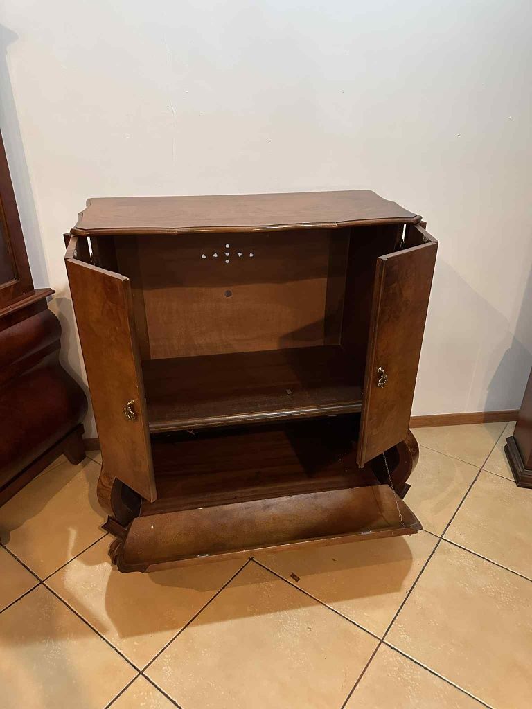 Komoda barek szafka drewniana vintage retro stylowy klasyczny mebel .