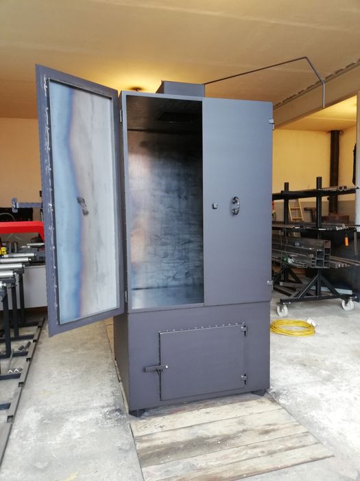 Wędzarnia Wędzok Przemysłowa Masarnicza Grill Blacha 4 mm Solidna