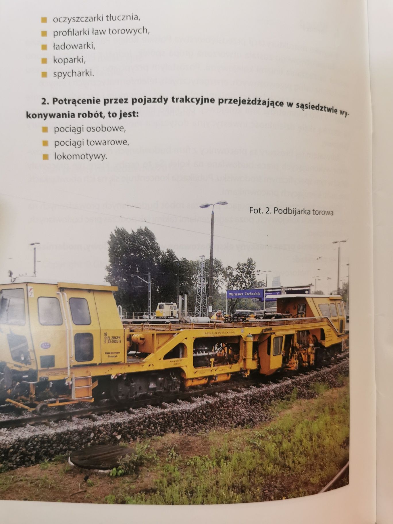Roboty torowe PKP Jarosław Mazur