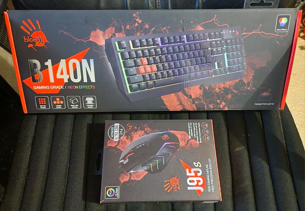 Клавиатура мышка Bloody комплект