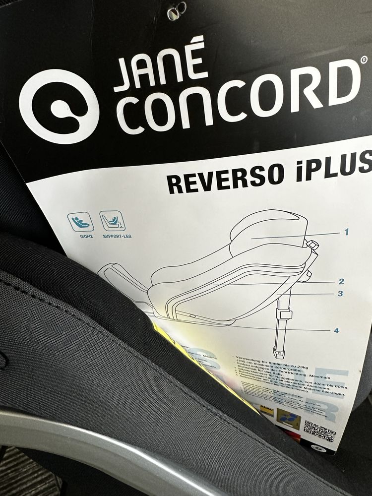 Jane concord test plusa bezpieczny fotelik samochodowy