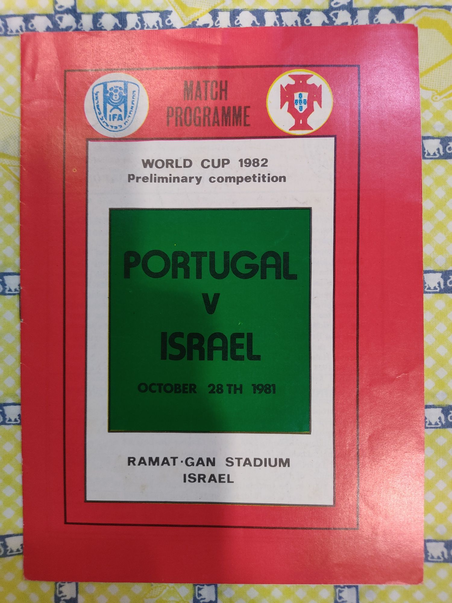 Programa Israel Portugal 1981