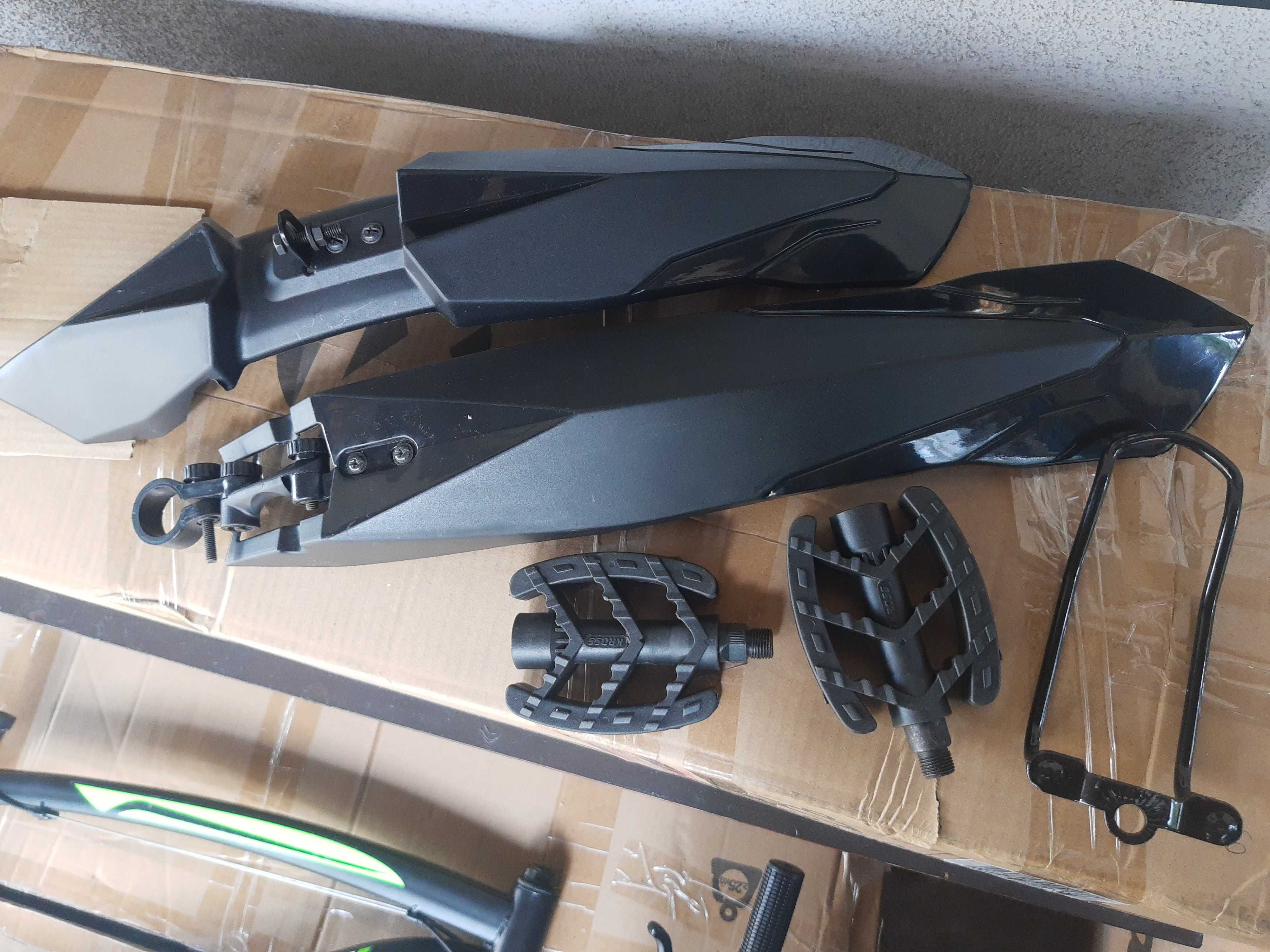 Rama roweru górskiego, 21 przerzutek, rama 46 cm, czarny bez kół!