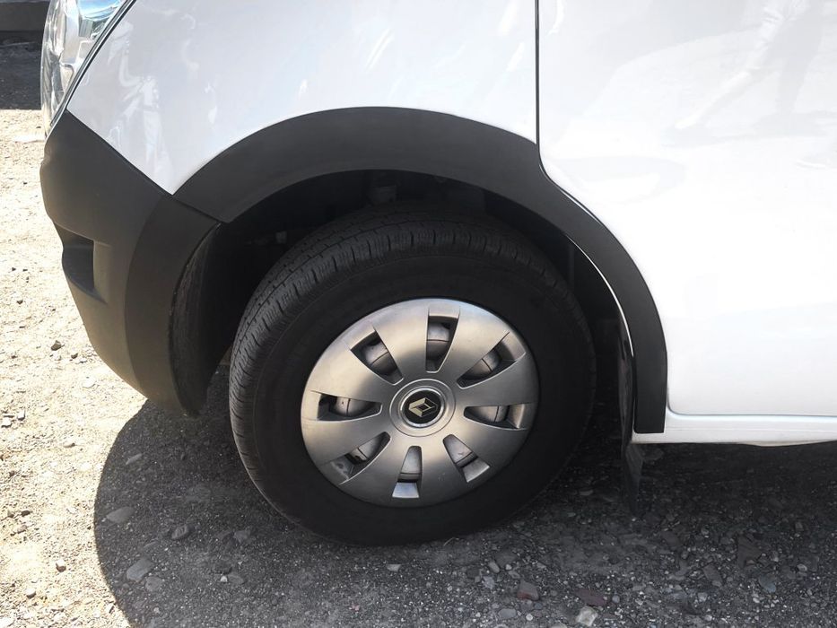 Nissan NV400 2010+ Накладки на арки (4 шт, черные)