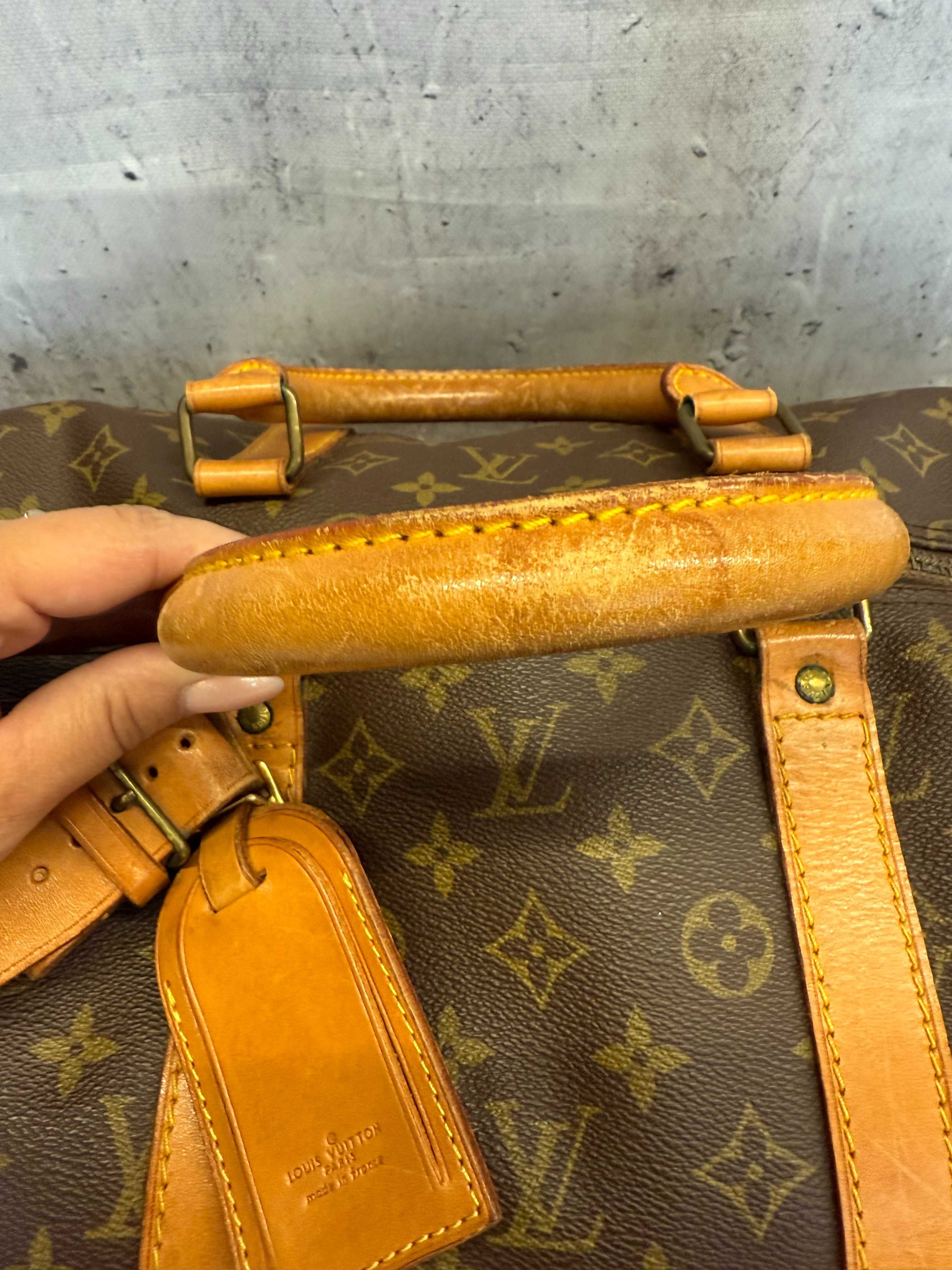 Louis Vuitton torba keepal vintage monogram 55 cm
