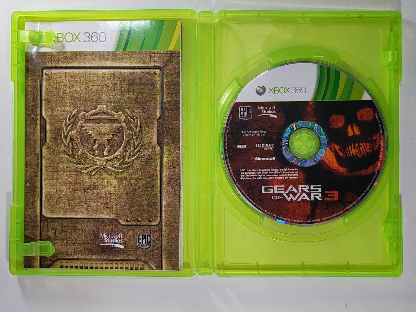 Gears of War 3 / Gra Xbox 360 / Sklep z grami / Napisy PL / Mokotów