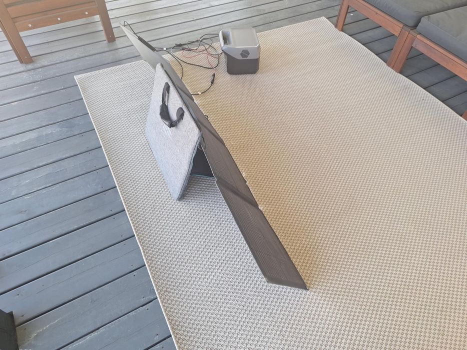 Stacja zasilania ecoflow 512Wh/1000W, panel słoneczny GWARANCJA