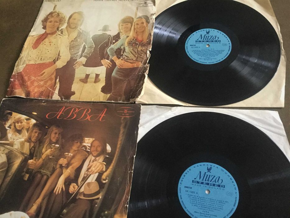 Abba – Abba LP 1975, Abba - Waterloo LP 1975r. 2LP winyle (Mamma Mia)
