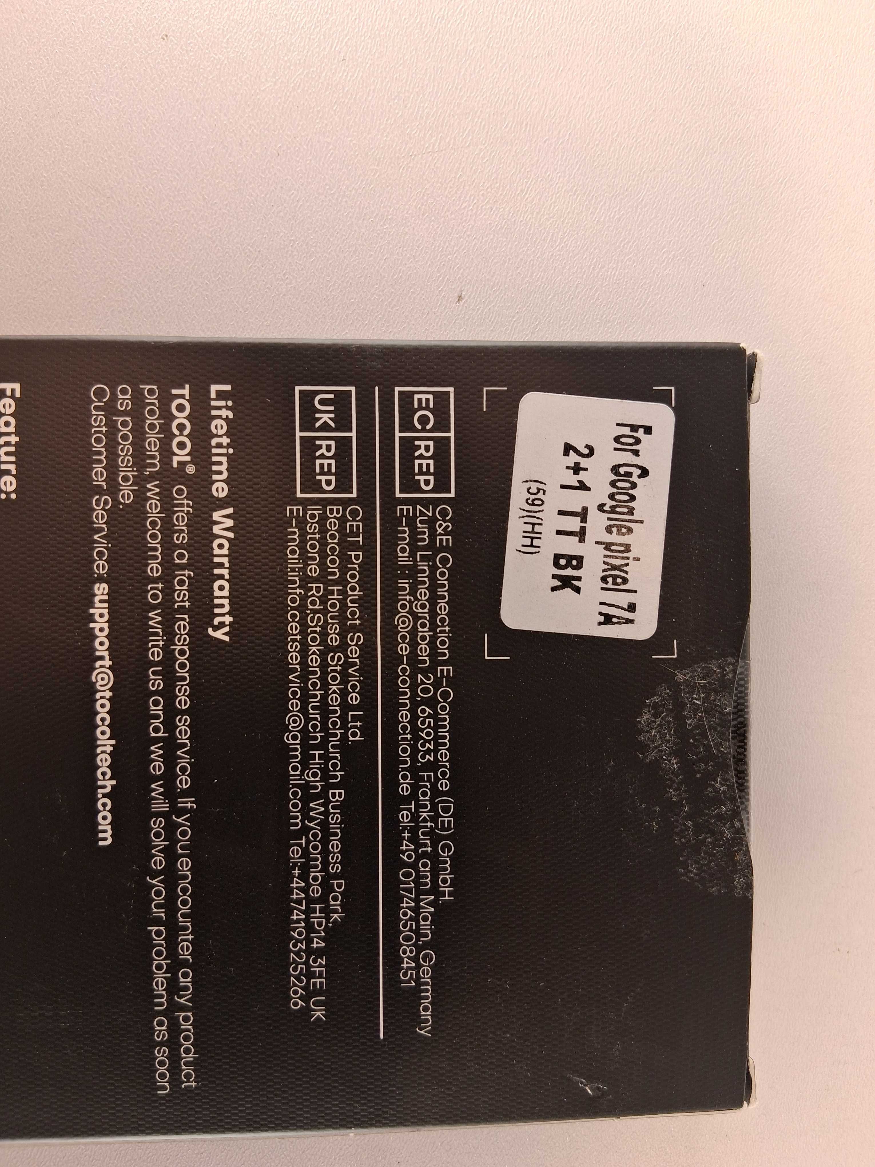 Y101 Etui Tocol Google Pixel 7A Szkło Hartowane Folie Ochronne