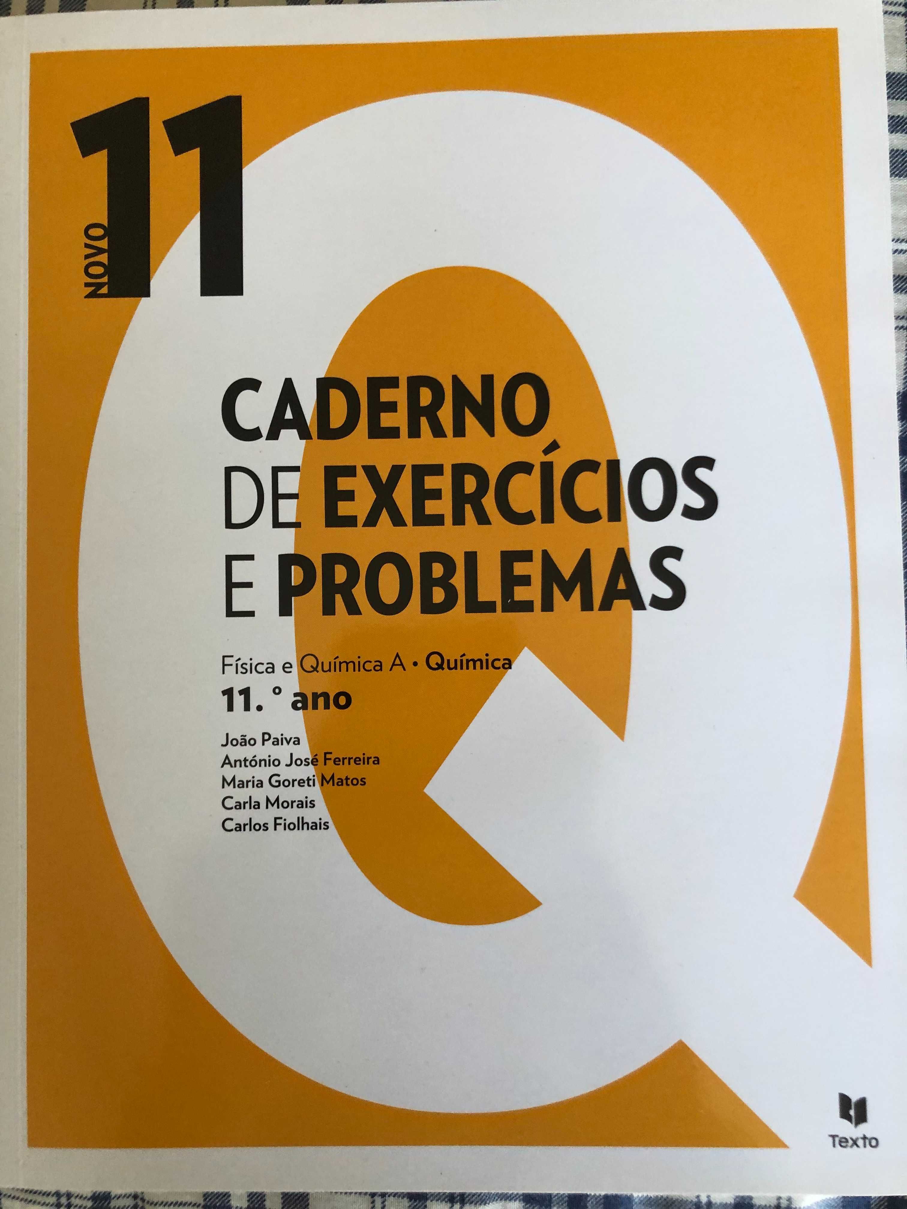 Caderno de exercícios e problemas FQA 11ºano Química 11