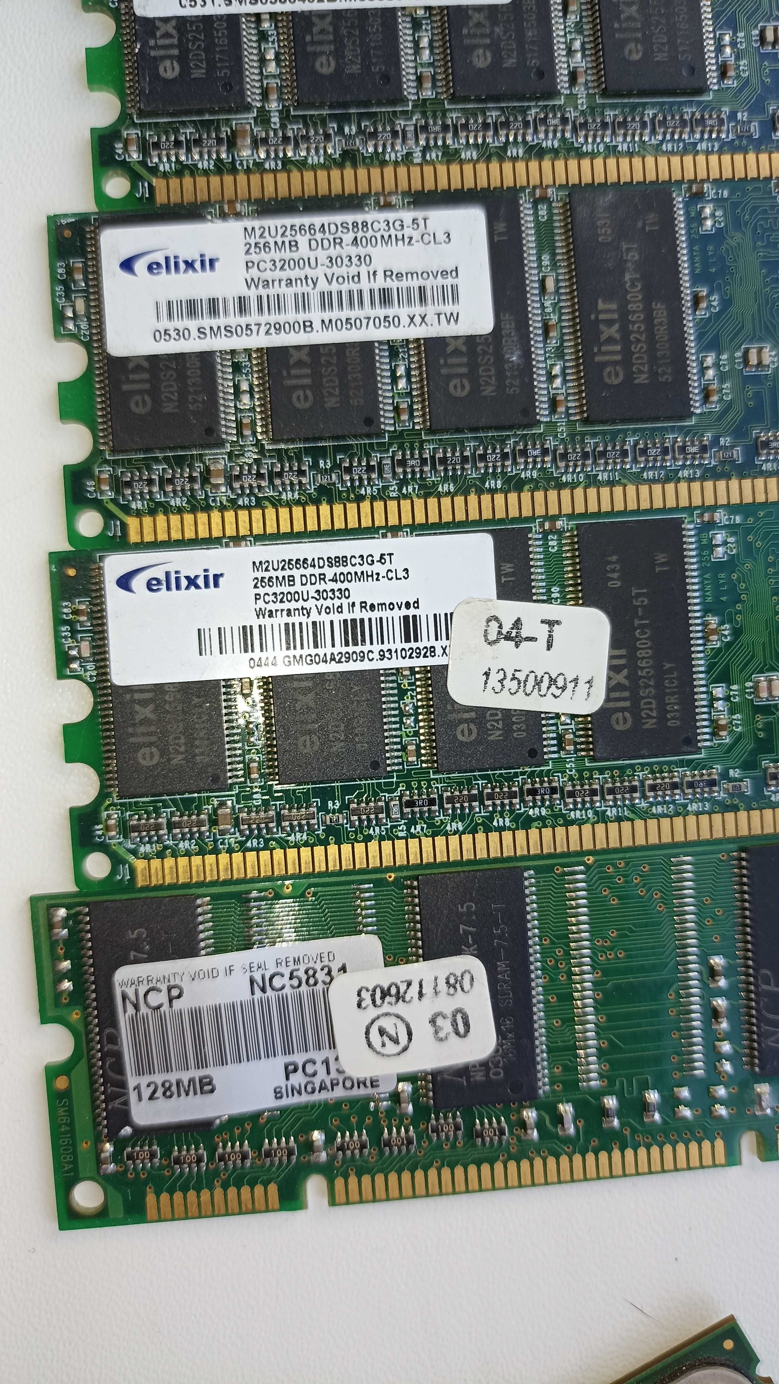 Процессоры Pentium Оперативная память Elixir 256 Мб ddr 400mhz-CL3