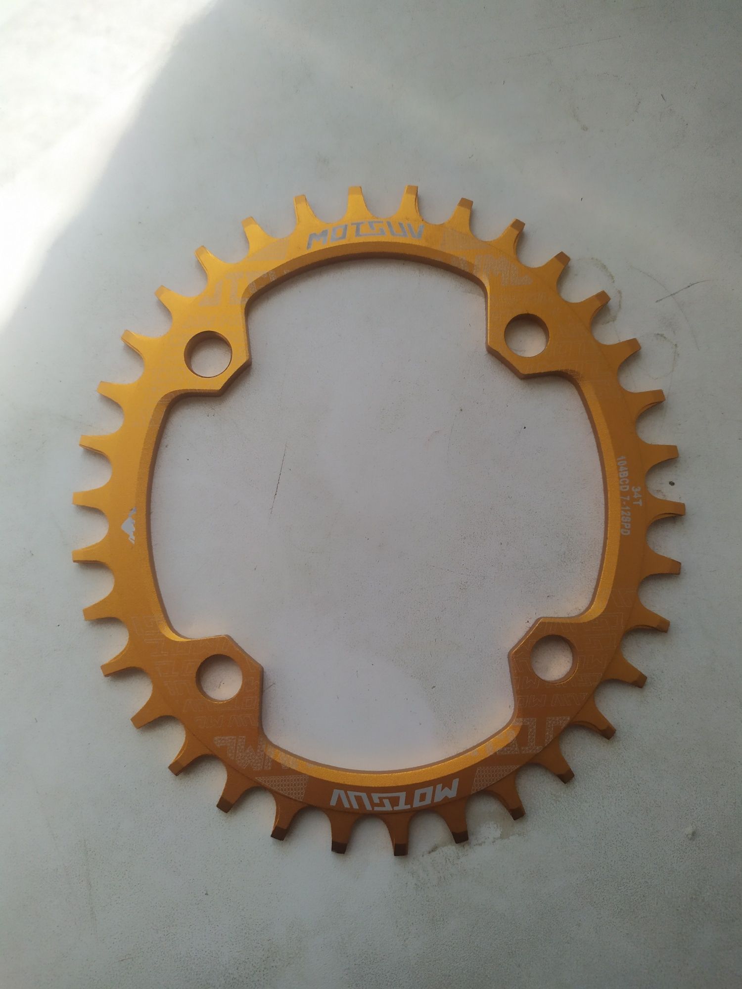 Овальная звезда на велосипед 34T oval chainring мтб mtb