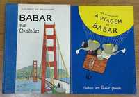 Livros A4 do Babar da Platano Editora de capa dura Novos