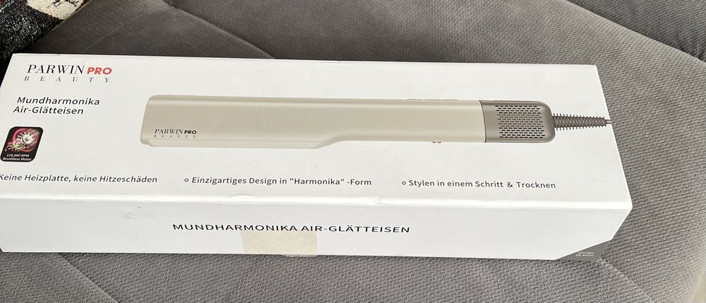 випрямляч для волосся Parwin Pro Beauty Mundharmonika Air-Glätteisen.